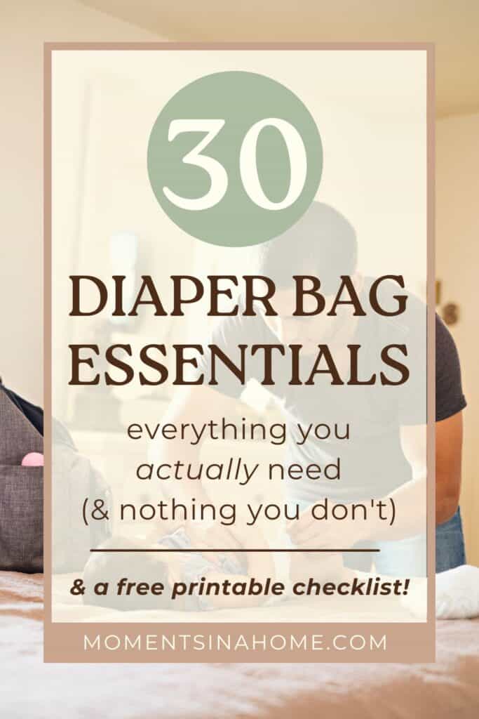 baby diaper bag essentials