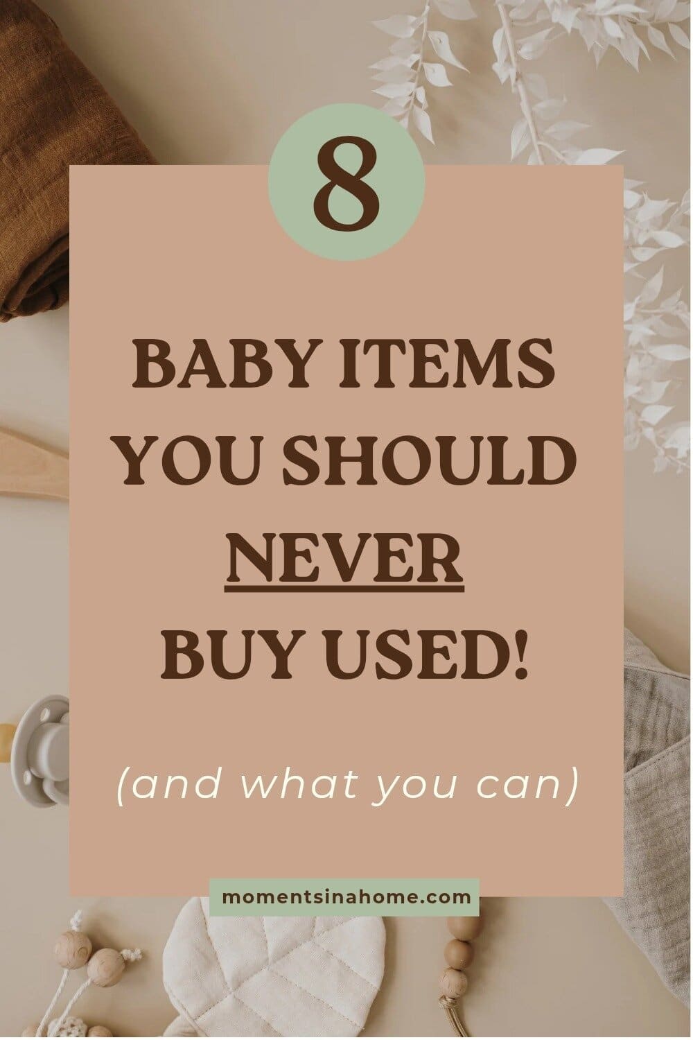 Baby items to buy secondhand 