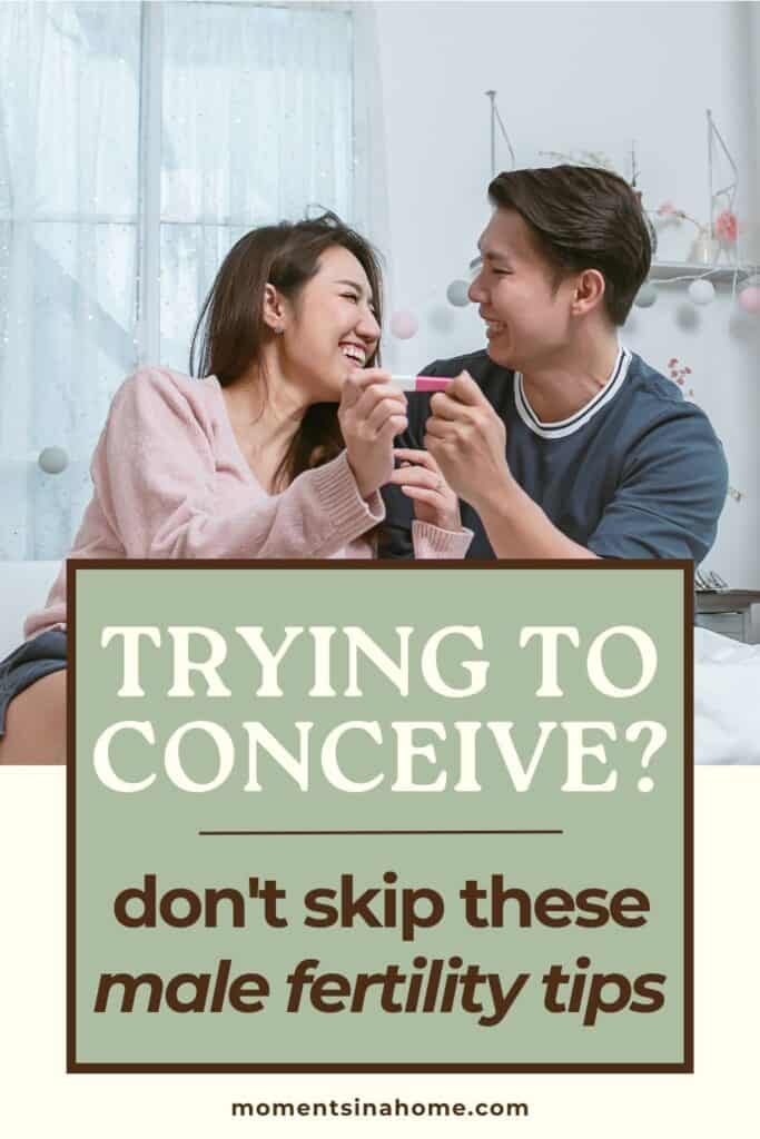 Male fertility tips for those trying to conceive