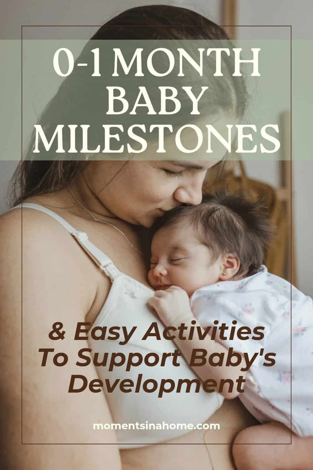 0-1 month baby milestones